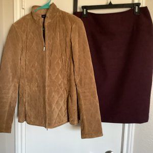Ann Taylor suede jacket
